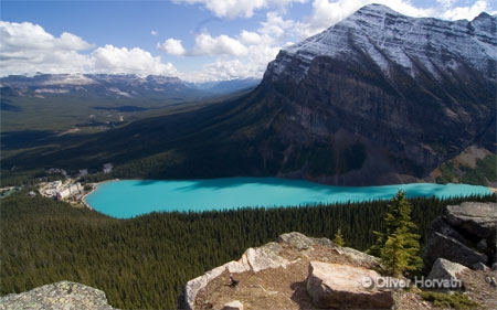 Lake Louise vom Little Beehive
