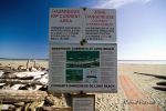 Schild am Long Beach
