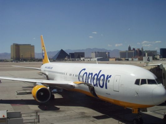 Las Vegas Airport Skyline
