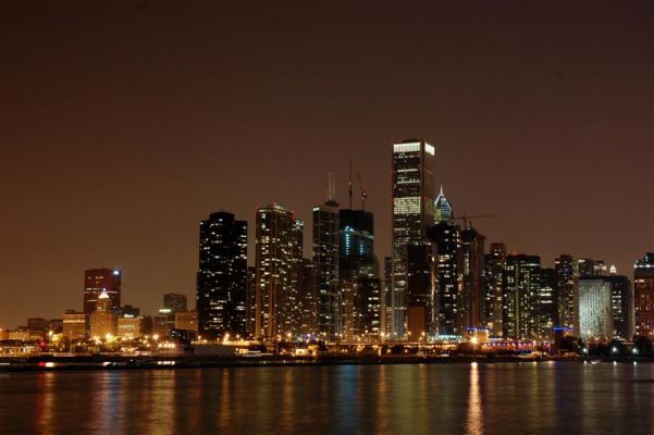 Chicago Skyline vom Navy Pier aus gesehen
Chicago Skyline vom Navy Pier aus gesehen
