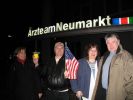 Am Ende eines schönen Abends:Martina, Matze, Monika und Walter
