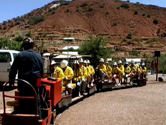 Bisbee Grubenfahrt
