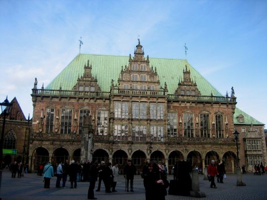 Das Bremer Rathaus...
...in seiner ganzen Pracht!

