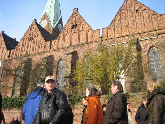 Matze genießt auch die Sonne!
