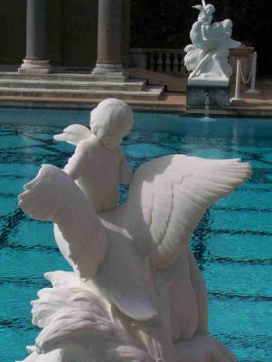 Hearst Castle - der Außenpool des Pressezaren
