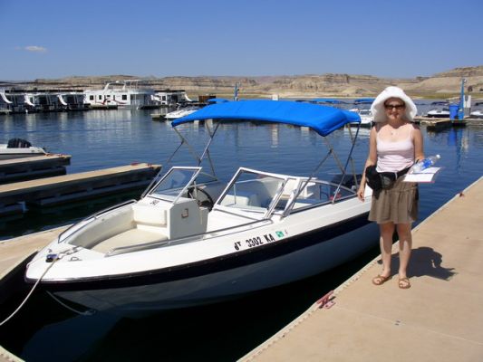 unser Powerboat
