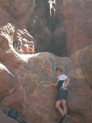 Turret Arch beim Klettern
