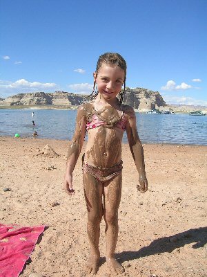 Leonie am Lake Powell
