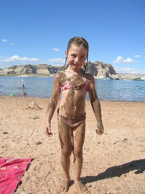 Leonie am Lake Powell
