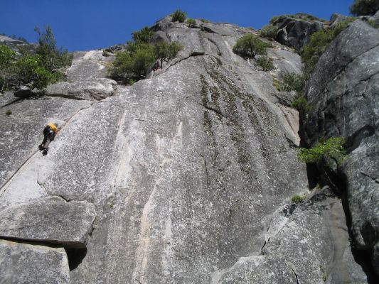 Climbers im Yosemite NP
