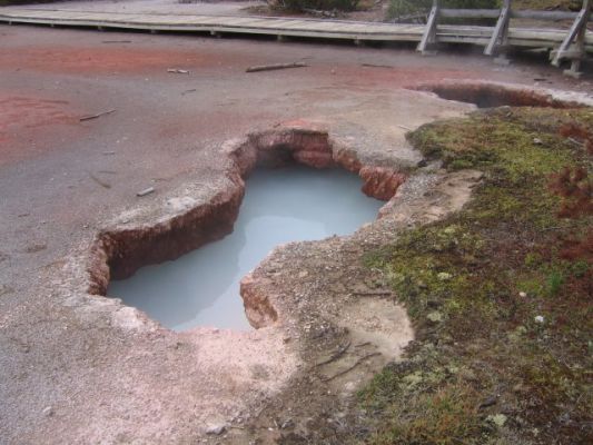 Minicanyon im
Yellowstone
