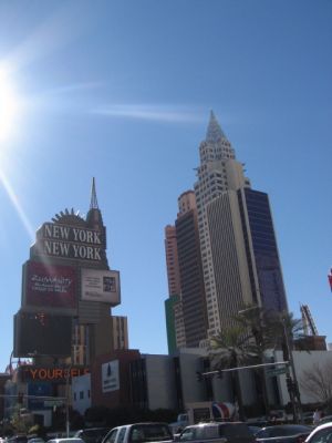 Feuer und Eis - Las Vegas und Nationalparks 2008
NY NY
