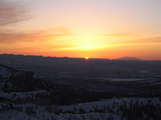 Feuer und Eis - Las Vegas und ein bißchen Natur 2008
Sunrise im Bryce
