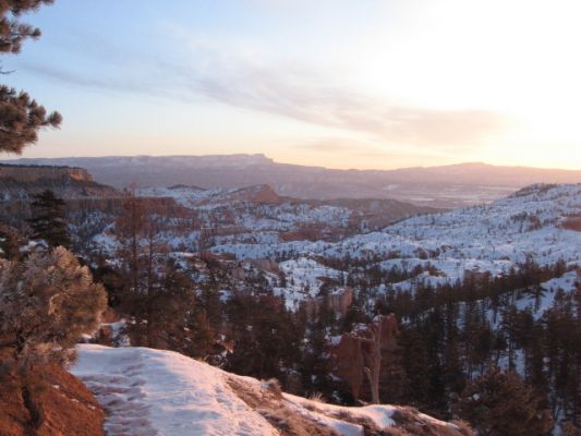 Feuer und Eis - Las Vegas und ein bißchen Natur 2008
Sunrise im Bryce
