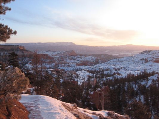 Feuer und Eis - Las Vegas und ein bißchen Natur 2008
Sunrise im Bryce
