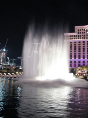 Feuer und Eis - Las Vegas und ein bißchen Natur im Jan. 2008
Bellagio Fontänen
