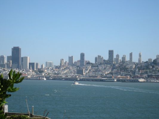 Skyline San Fran von Alcatraz aus
