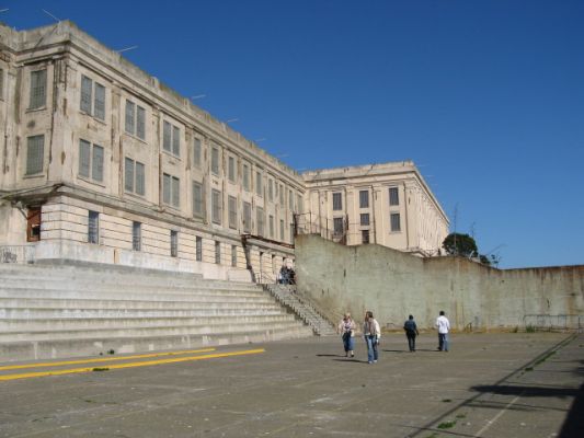 Innenhof Alcatraz
