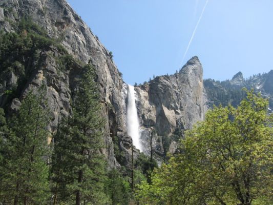 Wasserfall im yosemite NP
