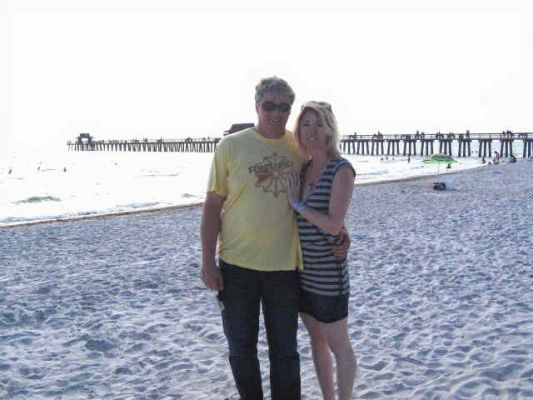 Patrick u. Romani am Strand
