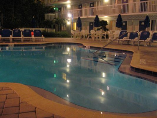 Pool by night
