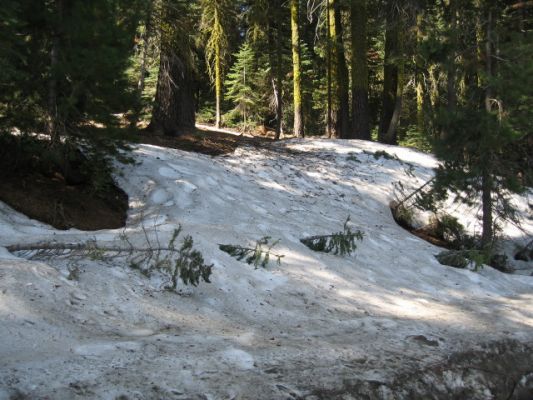 Weg zum Glacier Point
