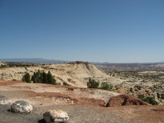 Strecke durch Grand Staircase Escalante
