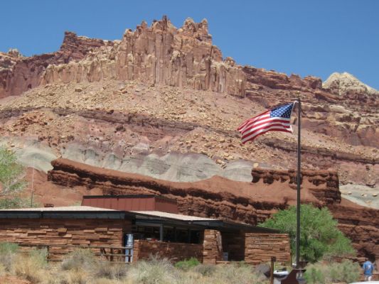 Twin Rocks - Capitol Reef NP
