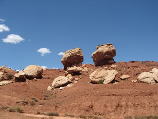 Twin Rocks - Capitol Reef NP
