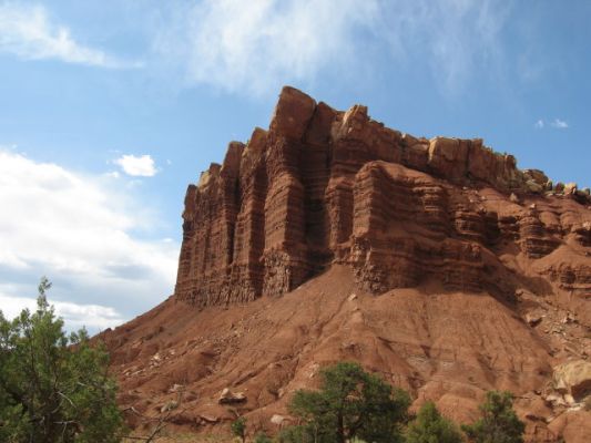 Egyptian Temple im Capitol Reef NP
