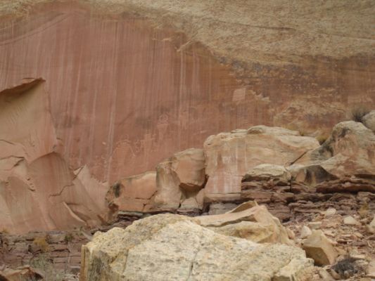 Petroglyphs im Capitol Reef NP
