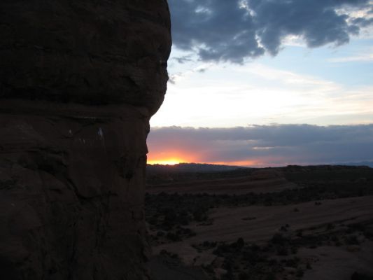 Rückweg vom Delicate Arch
