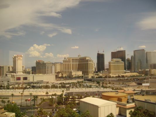 Aussicht aus dem Rio auf den Strip
