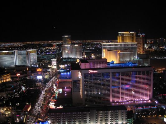 Blick vom Eiffelturm - Las Vegas
