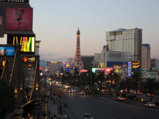 Blick aus dem "Barbary Coast"
