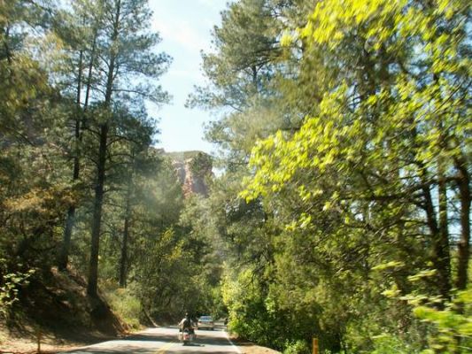 Auf dem Weg zum Grand Canyon
