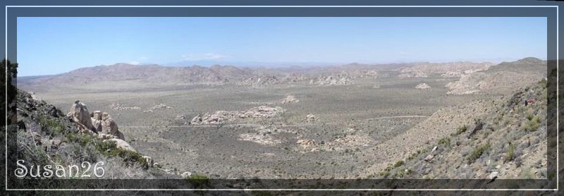 Panorama Joshua Tree NP
