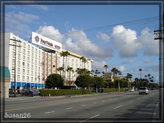 Unser Hotel in Los Angeles
