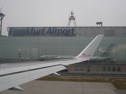 Hinflug Flughafen Frankfurt
