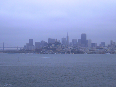Blick auf San Fran
