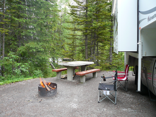 Yoho NP - Kicking Horse Campground
