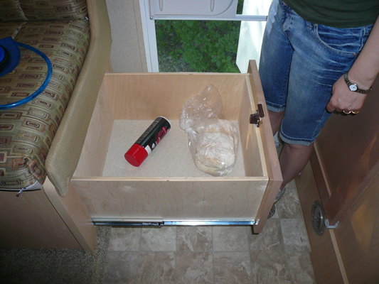 Stauraum Pickup Camper Fraserway

