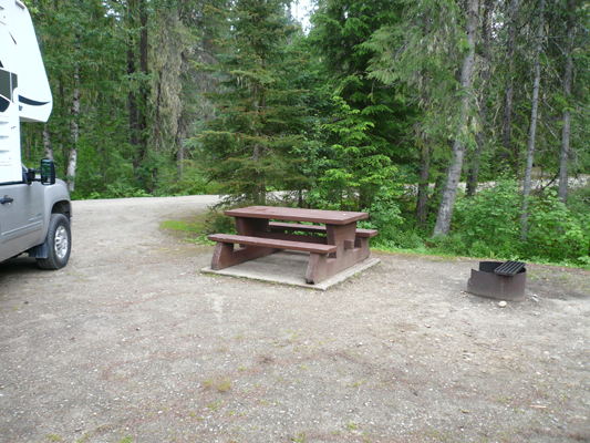Wells Gray - Falls Creek Campground
