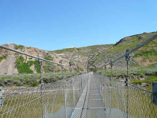 Suspension Bridge Drumheller
