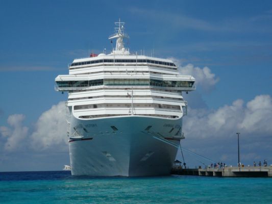 Carnival Victory in Grand Turk

