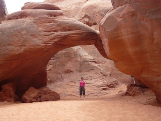 Arches NP (Sanddune Arch)
