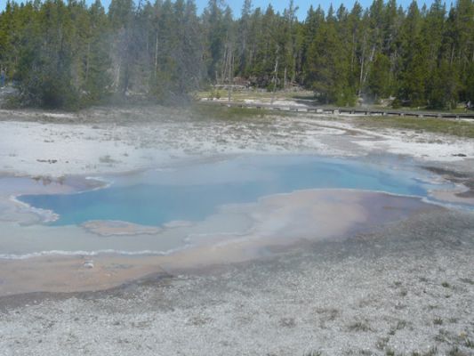 West Thumb Geyser Basin, Yellowstone NP

