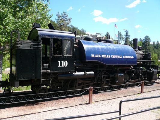 1881 Railroad Keystone - Hill City (South Dakota)
