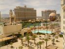 Blick aus dem Fenster des Hotel Planet Hollywood, Las Vegas