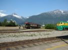 Fahrt mit der White Pass & Yukon Railroad